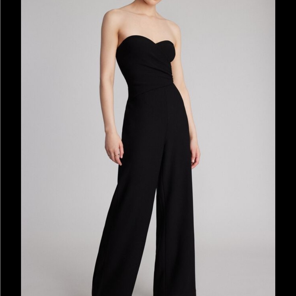 Dynamite sweetheart neckline jumpsuit